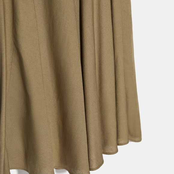 🔥Last 1🔥ZARA Belted Linen skirt - Picture 6 of 8